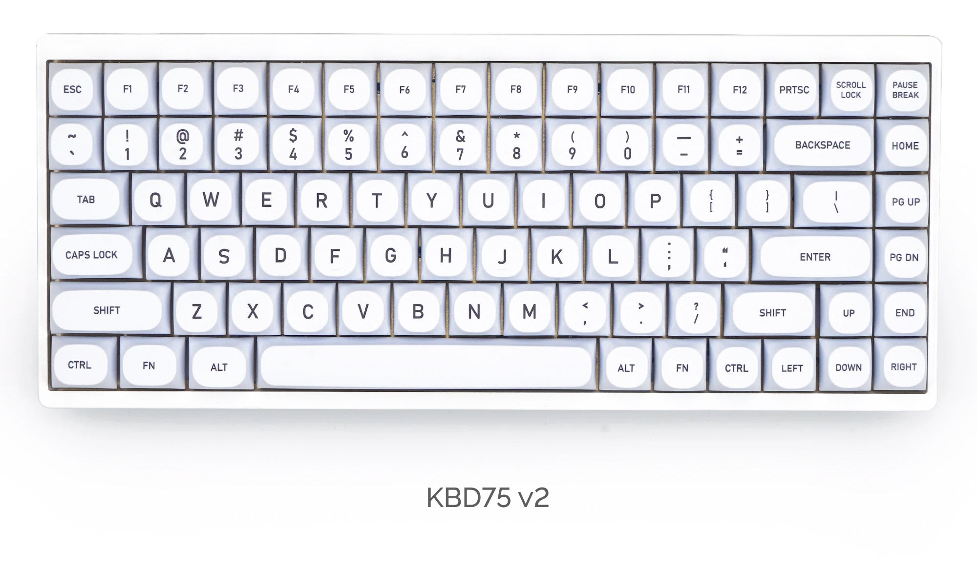 KBDFans MA White CAT Keycap Set PBT -141 Keys MKSGND6CQ2 |42819|