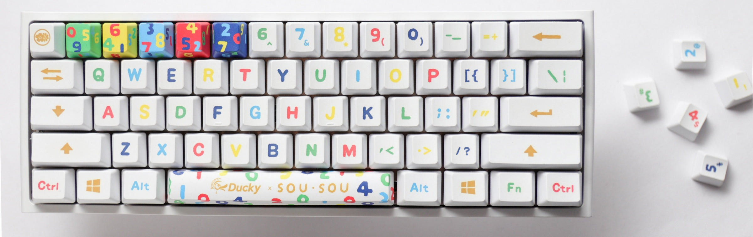 Ducky x SOU・SOU One 2 Mini RGB LED 60% Dye Sub PBT Limited Mechanical