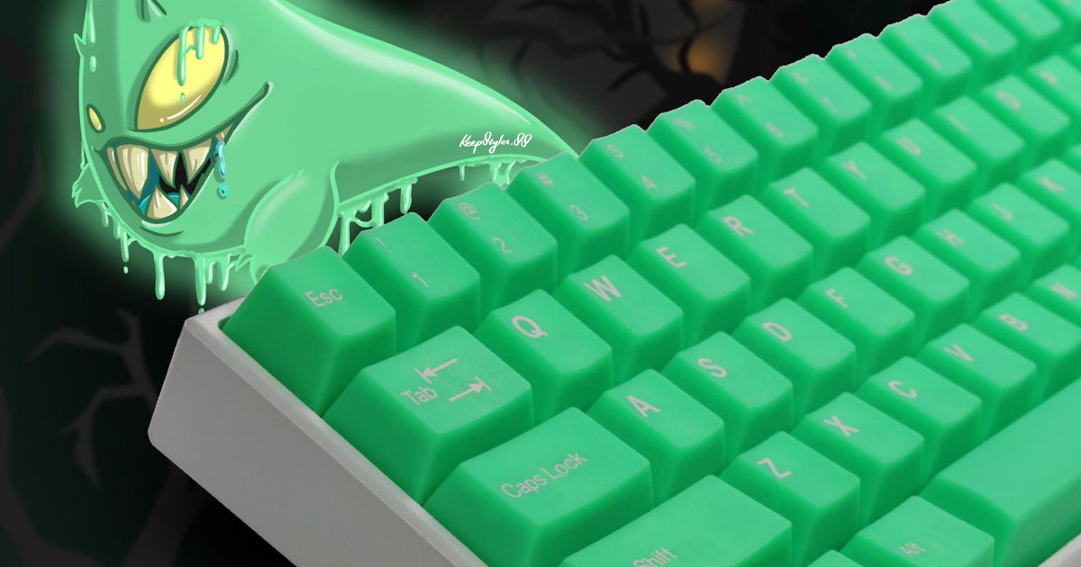 Tai-Hao Slime Sprout Haunted Translucent 152 Key Cubic Profile Double