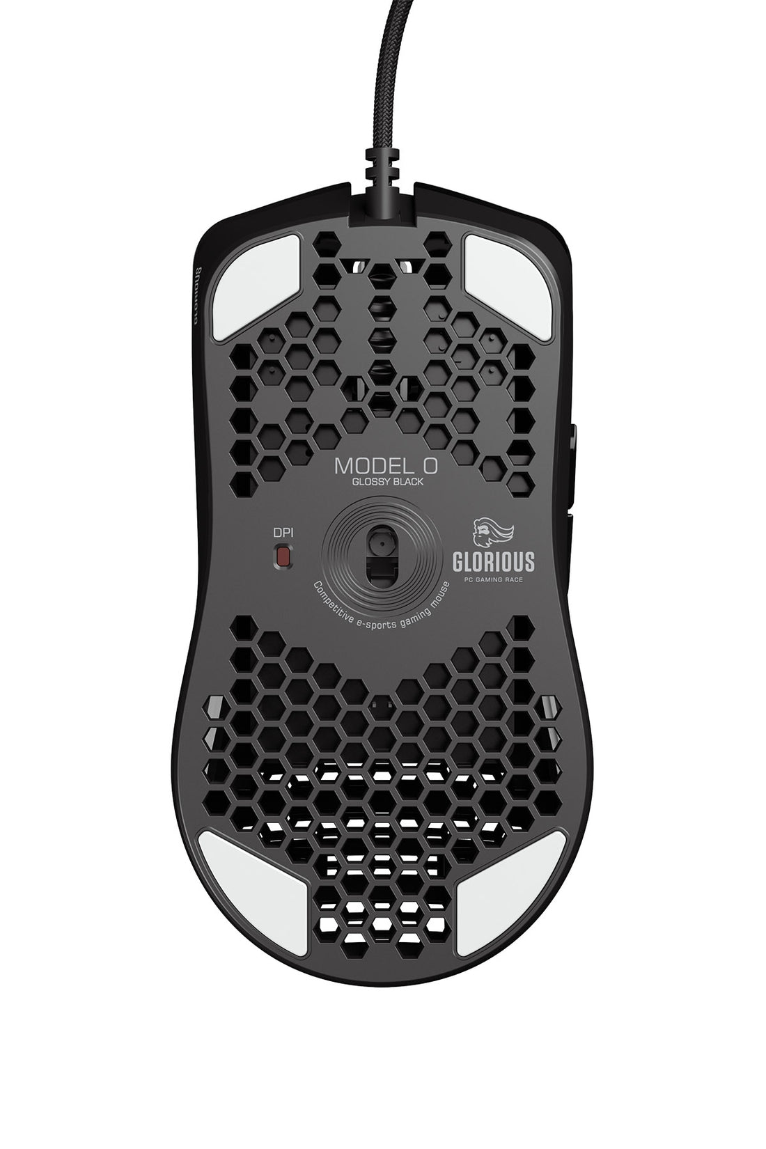 Minus Mouse Glorious PC Model O Minus Glossy Black RGB Wired Mouse