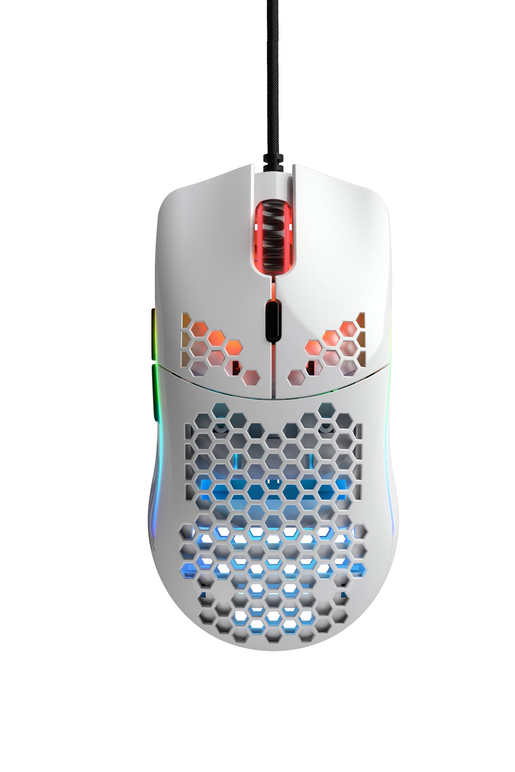 Minus Mouse Glorious PC Model O Minus Glossy White RGB Wired Mouse