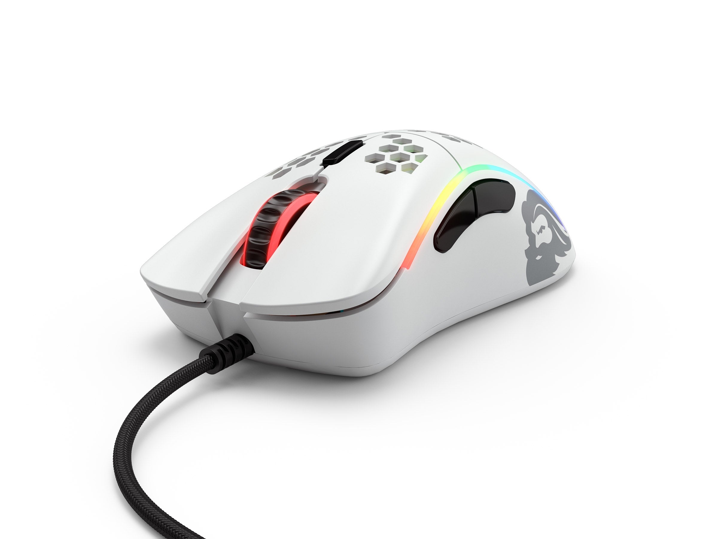 Glorious PC Model D Minus Matte White Ergonomic Lightweight Gaming Mouse MKV8UP4R36 |27535|