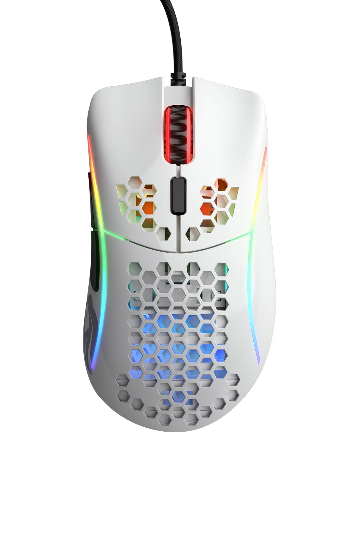Glorious PC Model D Minus Glossy White Ergonomic Lightweight Gaming Mouse MK9K8E5EGX |0|