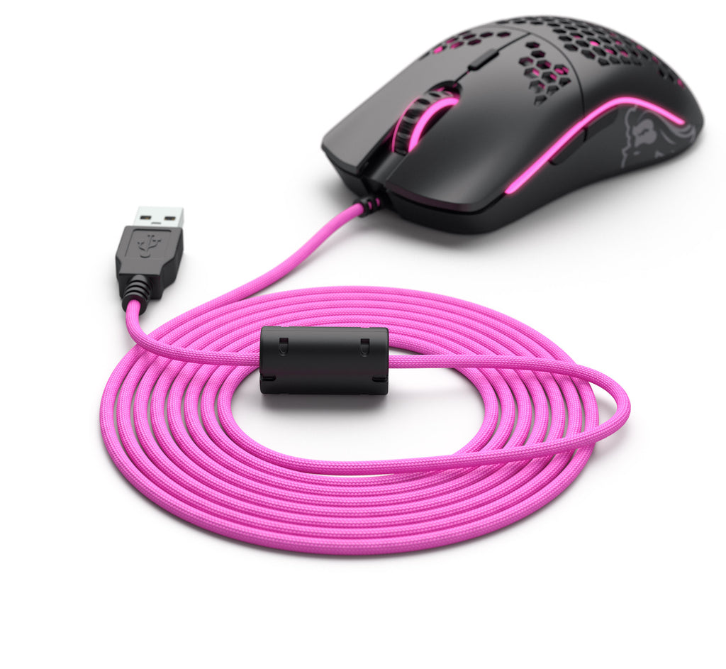 Pink Led Pc Cables Glorious PC Ascended Cable V2 Majin Pink