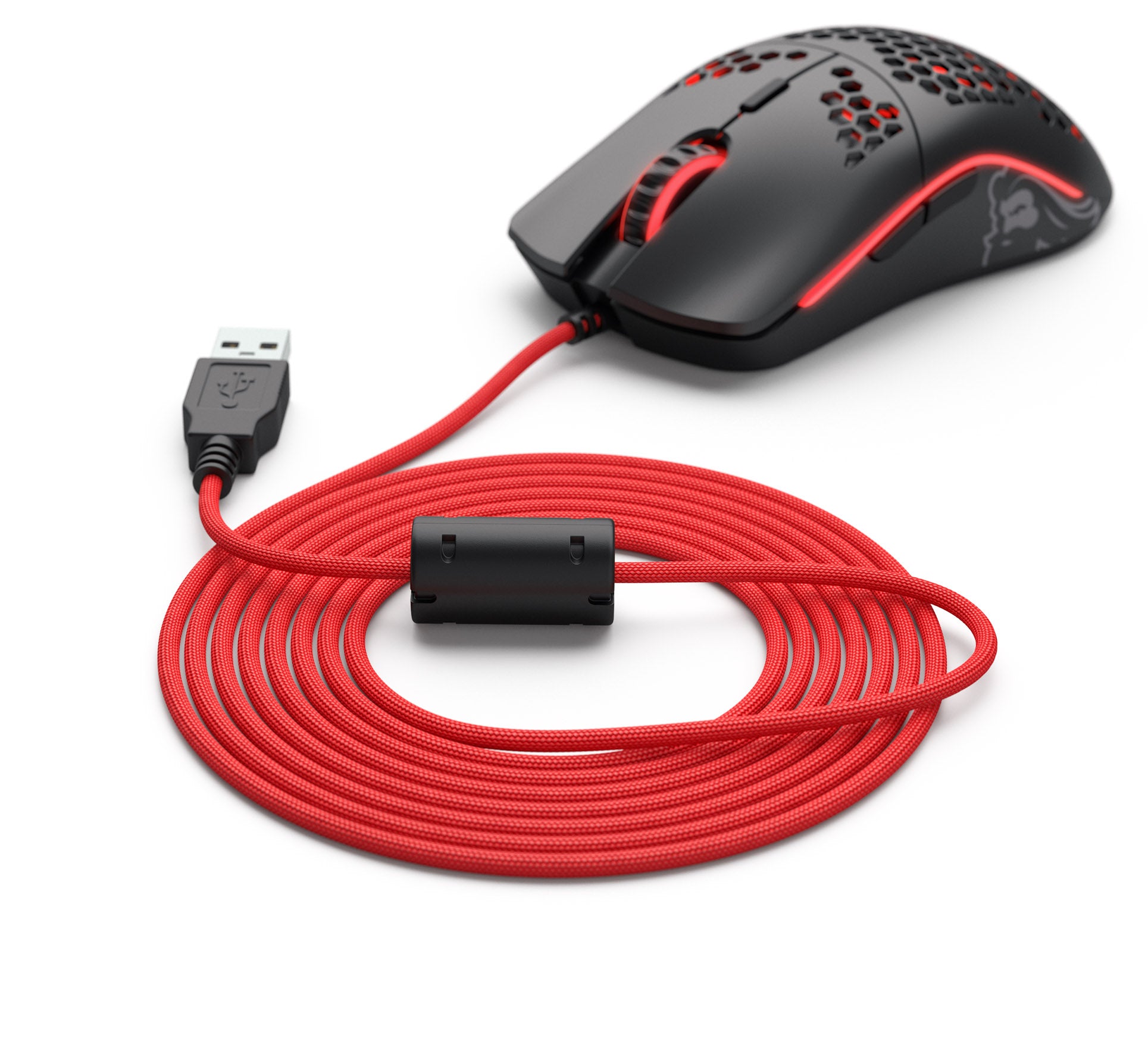 Glorious PC Ascended Cable V2 Crimson Red MK9PFKBHWR |0|