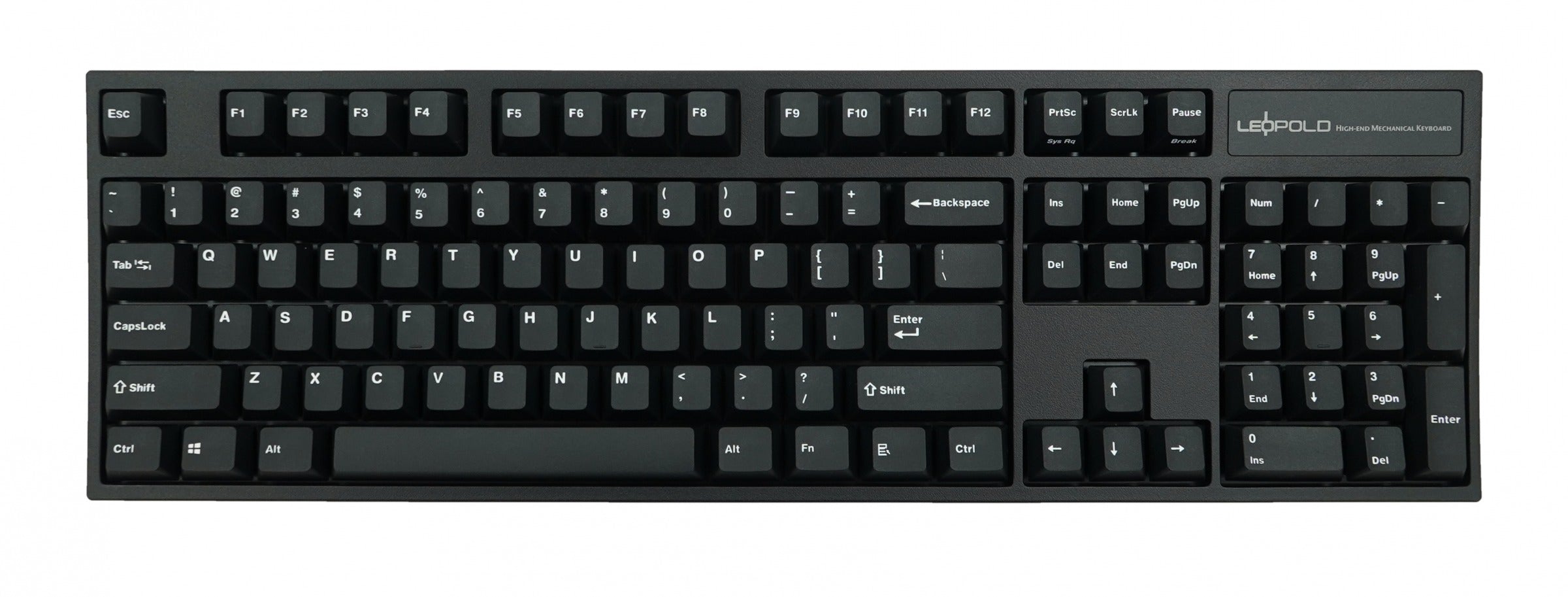 Leopold FC900RBT Black Mechanical Keyboard