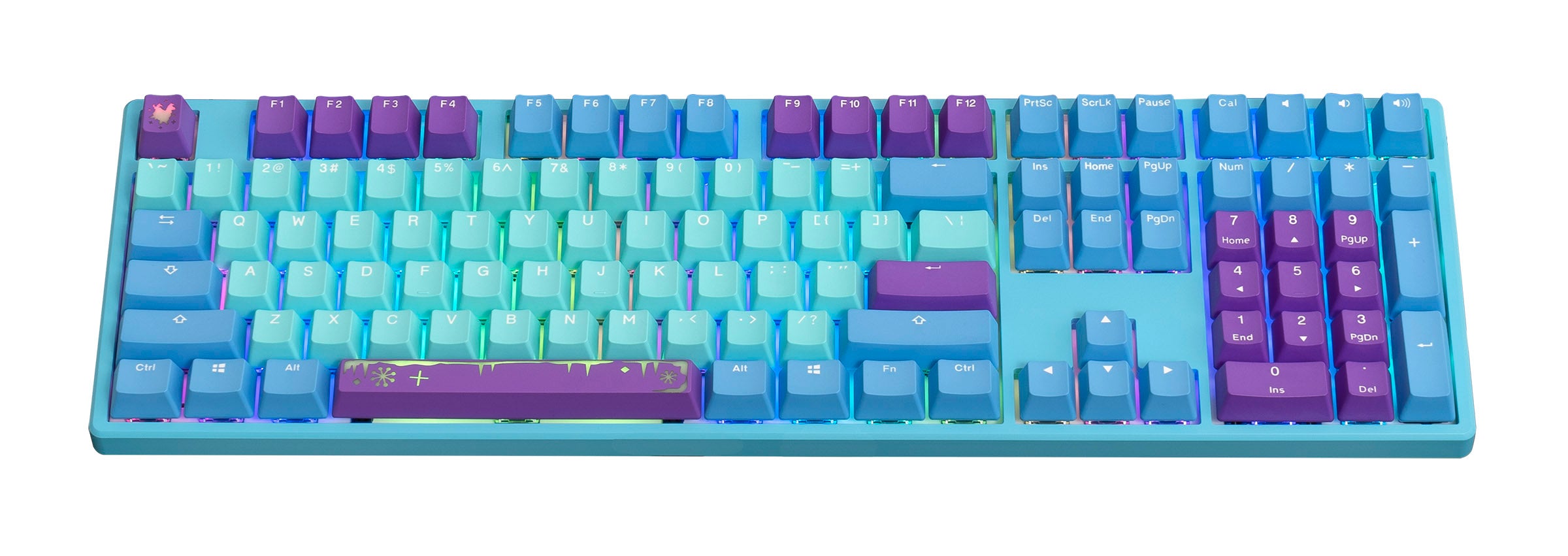 MK Frozen Llama Typist Mechanical Keyboard