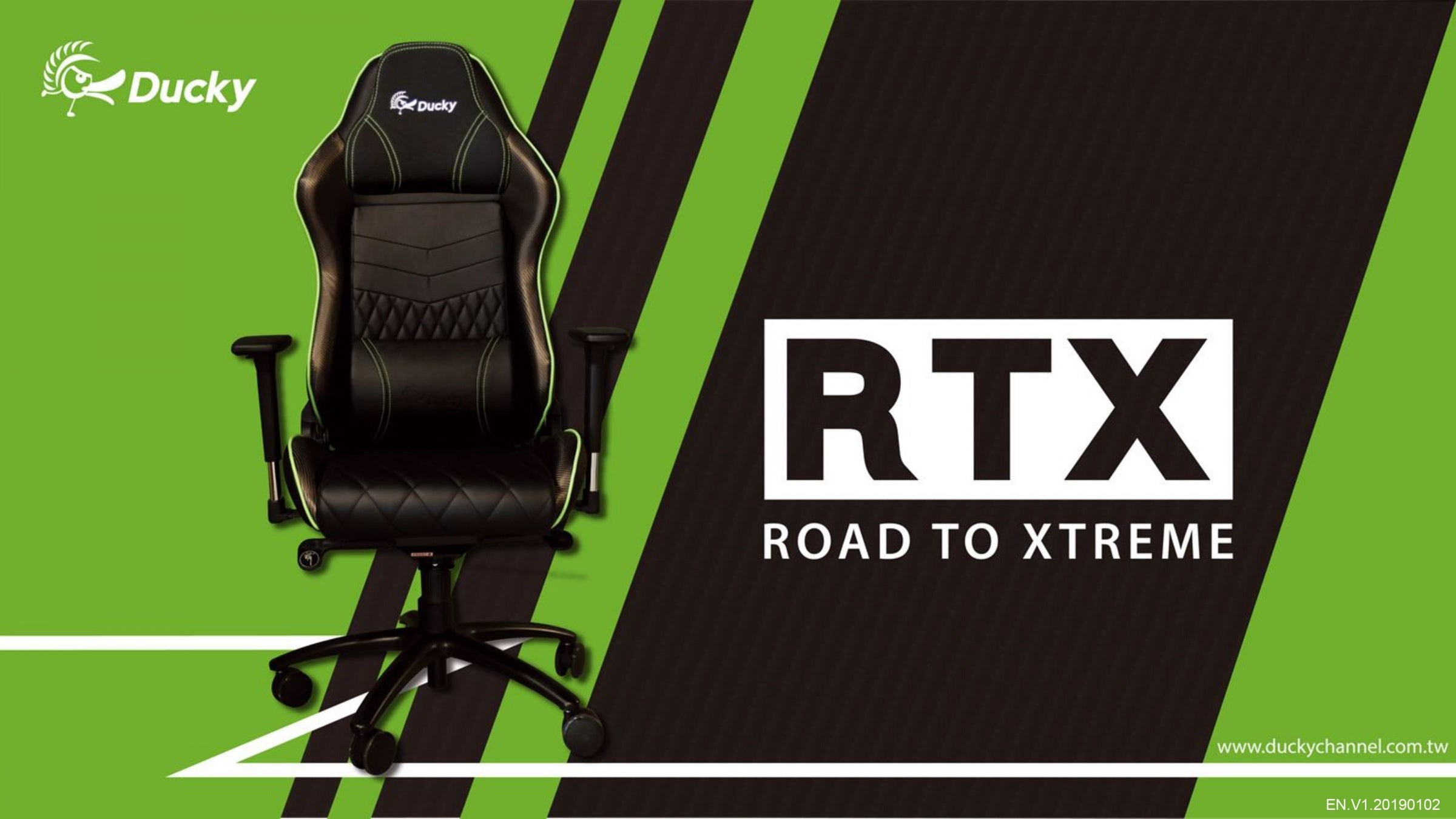 Ducky RTX Gaming Chair MKXOUC3SOO |27807|