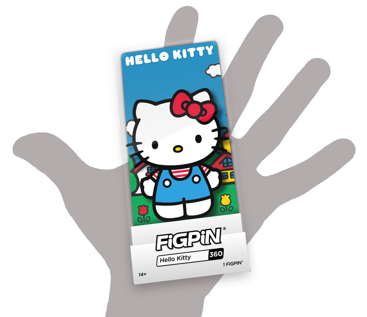 FiGPiN Hello Kitty (360) Collectable Enamel Pin MK9L60R4N8 |27843|