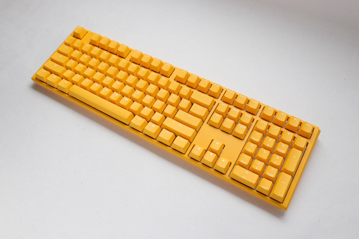 Ducky Yellow One 3 Hotswap RGB Double Shot PBT QUACK Mechanical Keyboa
