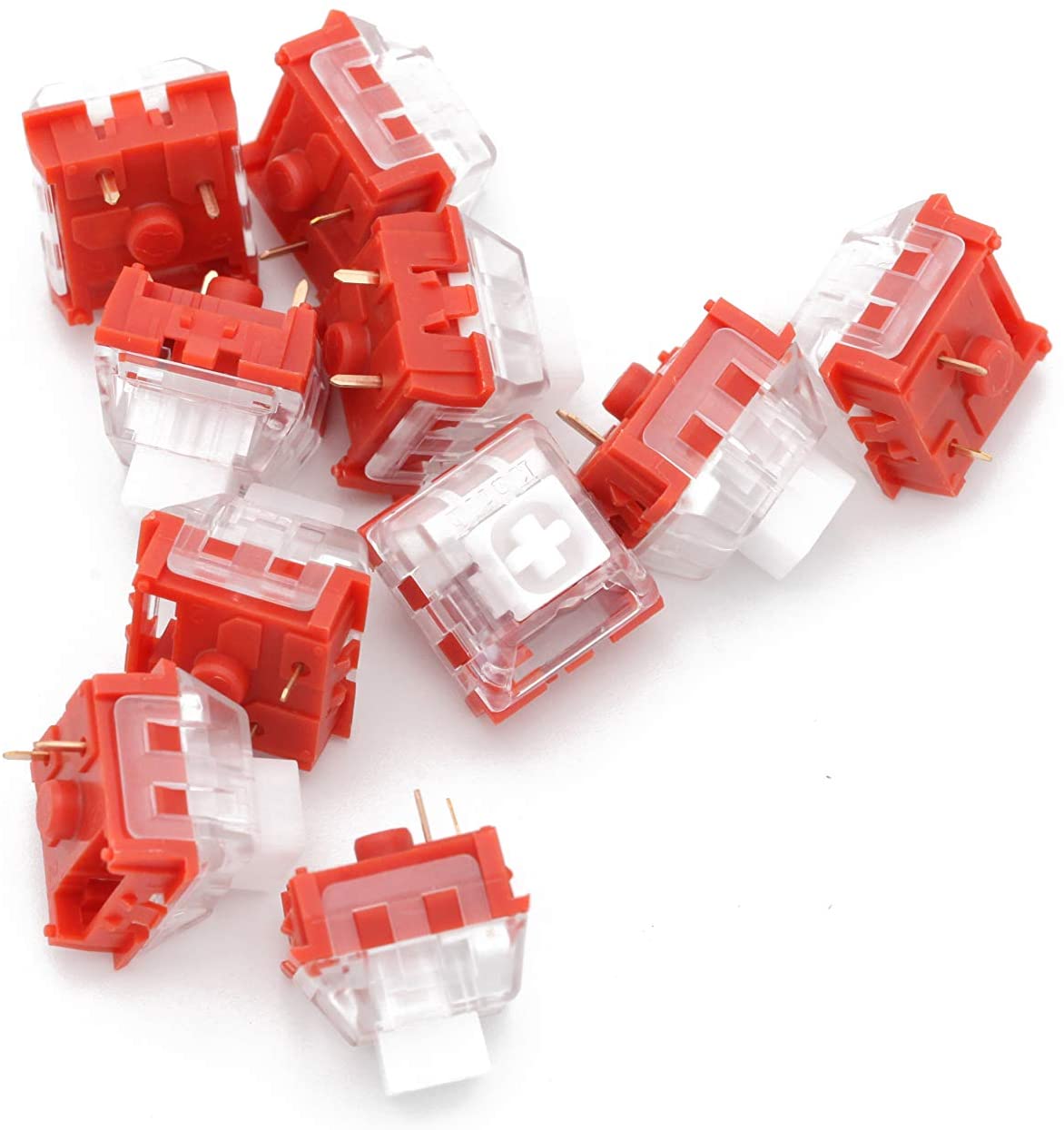 Kailh Box Red Pro 35g Linear Plate Mount Switch MKVFZCWMW4 |0|
