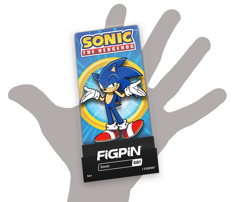 FiGPiN Sonic (581) Collectable Enamel Pin MKNJ6PTHF1 |27859|