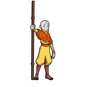 FiGPiN Aang (614) Collectable Enamel Pin MKMWXYOFK8 |0|