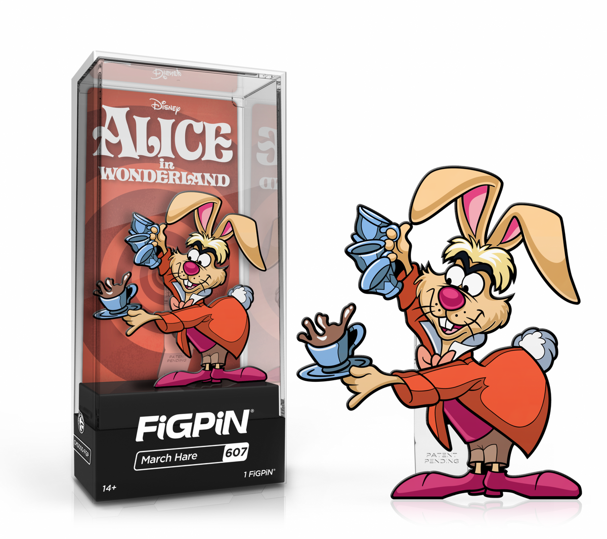 FiGPiN March Hare (607) Collectable Enamel Pin – Mechanical Keyboards FiGPiN March Hare (607) Collectable Enamel Pin – Mechanical Keyboards