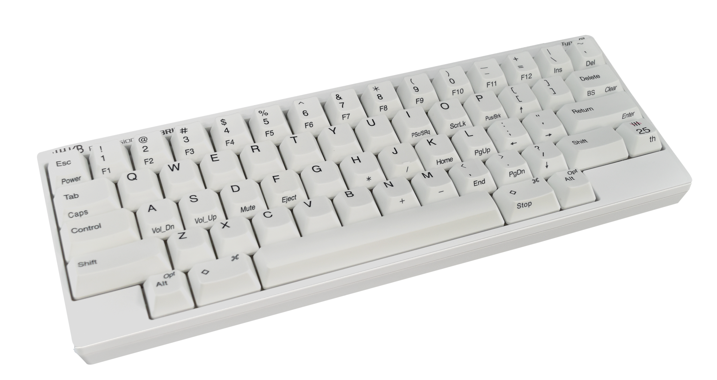 HHKB Hybrid Type-S SNOW 25th Anniversary Edition 60% Dye Sub PBT Mecha HHKB Hybrid Type-S SNOW 25th Anniversary Edition 60% Dye Sub PBT Mecha