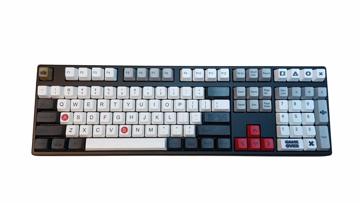 KBParadise NES 108 Key OEM Profile Double Shot PBT Keycap Set
