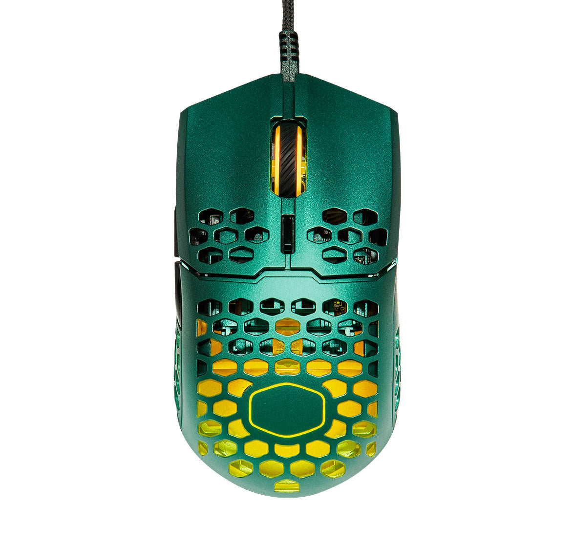 Cooler Master MM711 Olive Green Lightweight Gaming Mouse W/ Honeycomb Shell MKVITUMX2V |0|