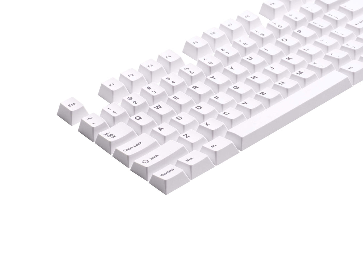 Odin Gaming Aurora White 115 Key Cherry Profile Dye Sub PBT Keycap Set