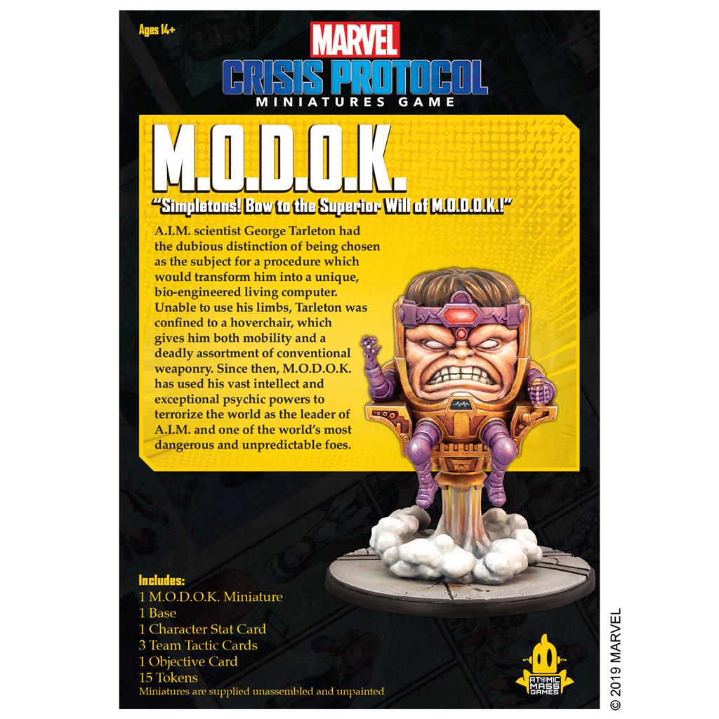Marvel: Crisis Protocol - M.O.D.O.K. Scientist Supreme Marvel: Crisis Protocol - M.O.D.O.K. Scientist Supreme