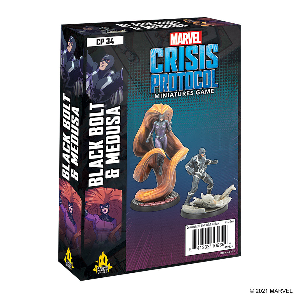 Marvel CP: Black Bolt and Medusa MK50FFM6N2 |0|