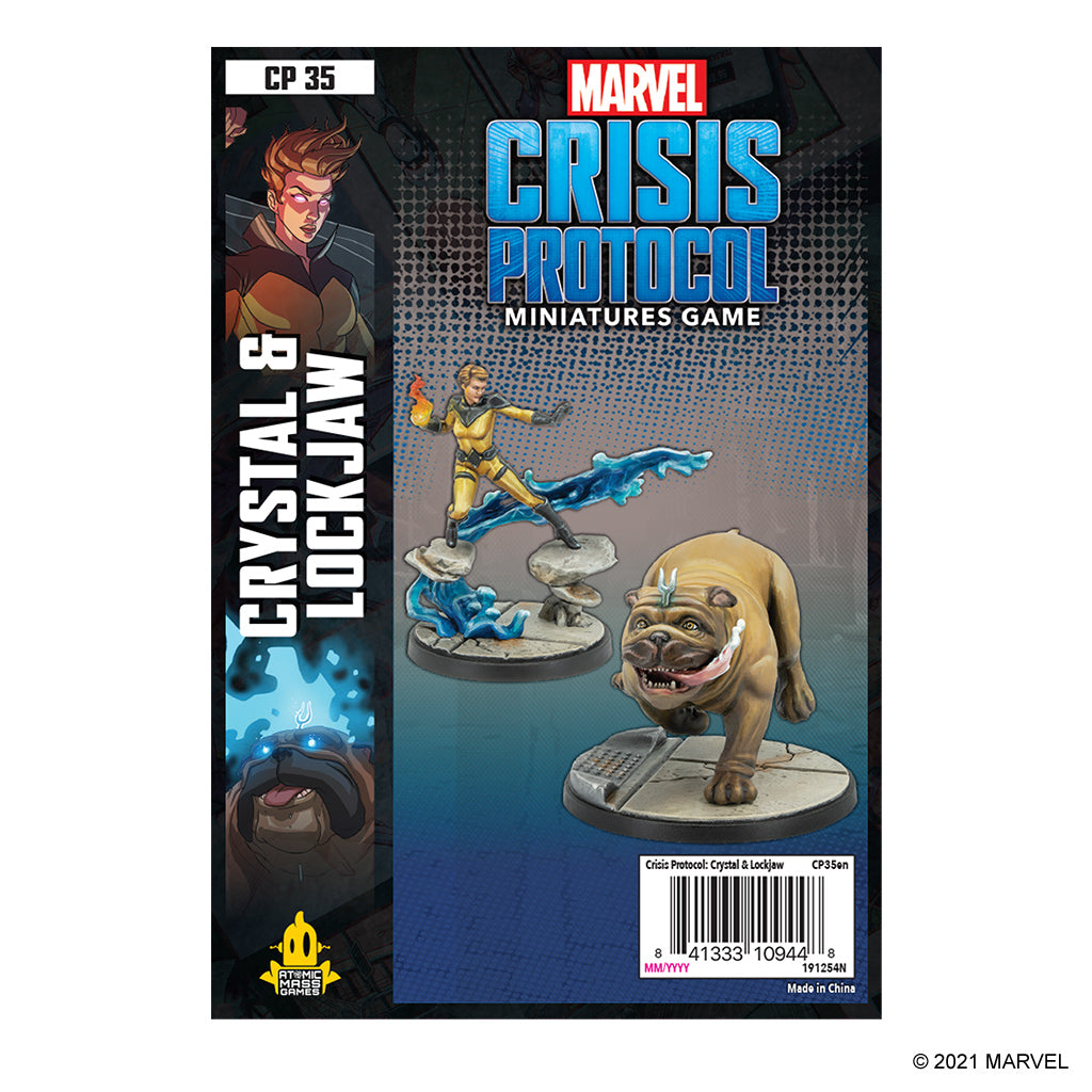 Marvel CP: Crystal and Lockjaw MKN9KR953I |43068|