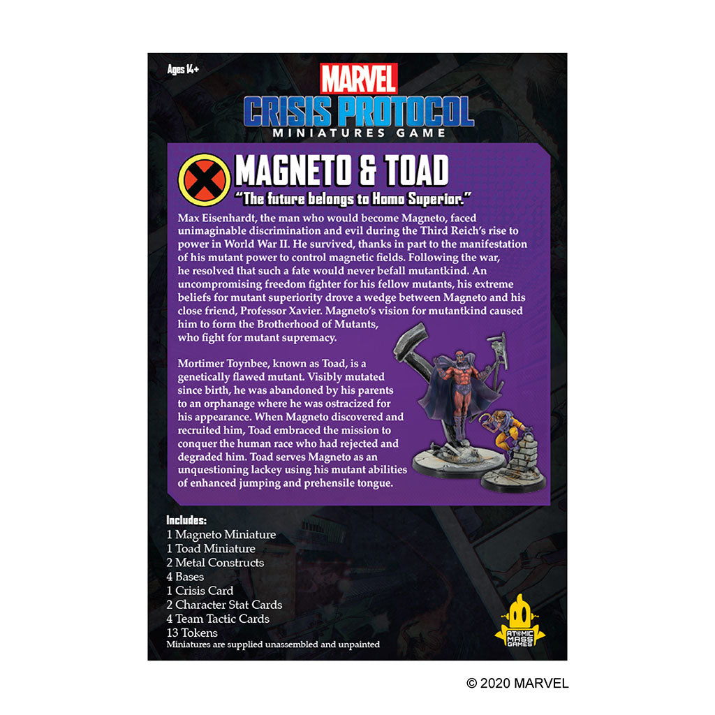 Marvel CP: Magneto and Toad MKFYK611YB |43091|