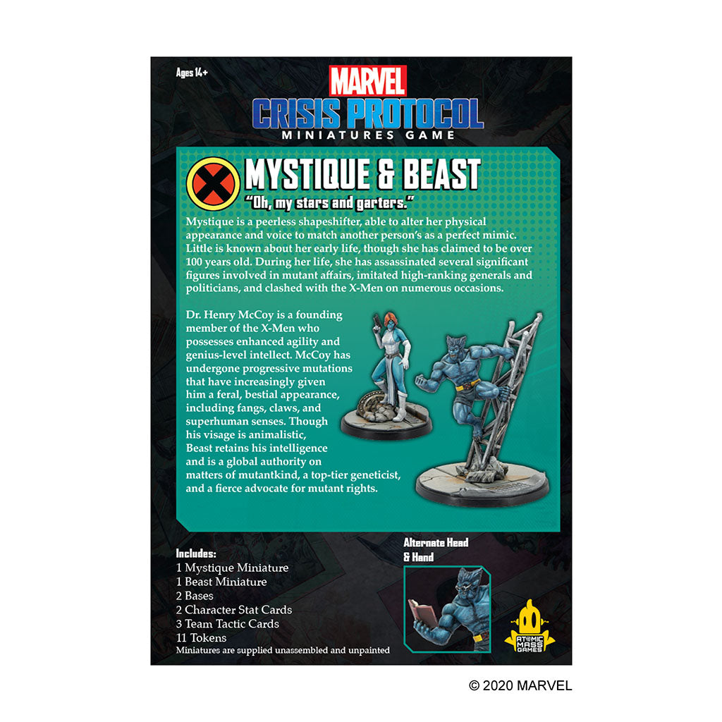 Marvel CP: Mystique and Beast MKWND2T213 |43094|