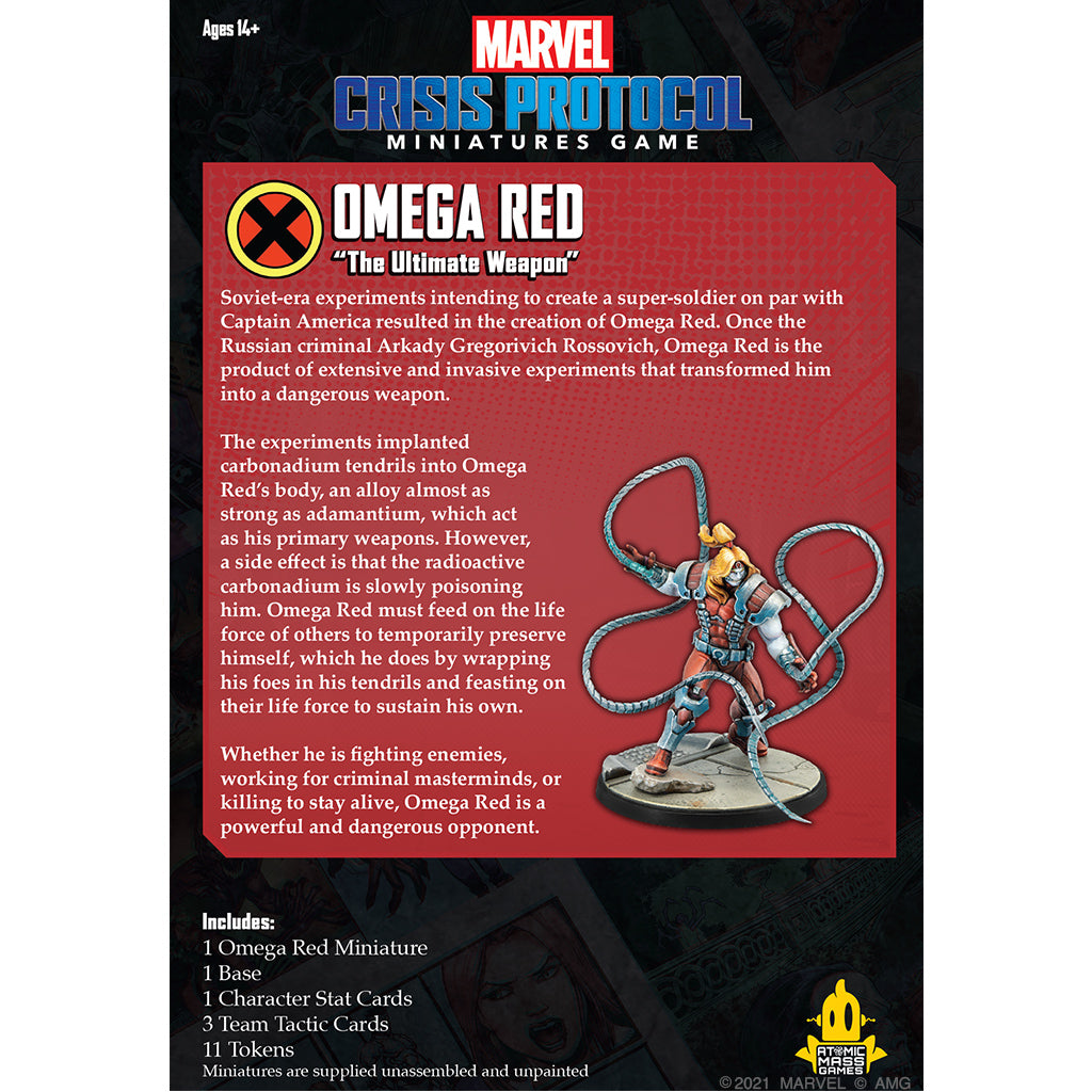 Marvel CP: Omega Red MKFIWAS13A |43128|