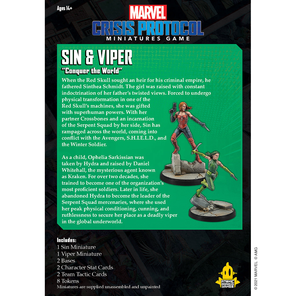 Marvel CP: Sin and Viper MKU390EHLL |43142|