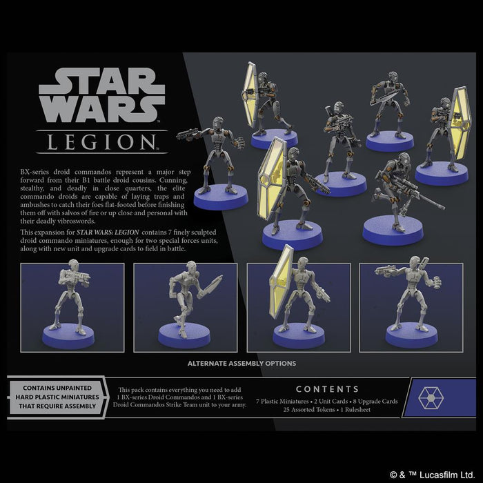 Bx Commandos Types SW Legion: BX-series Droid Commandos Unit Expansion