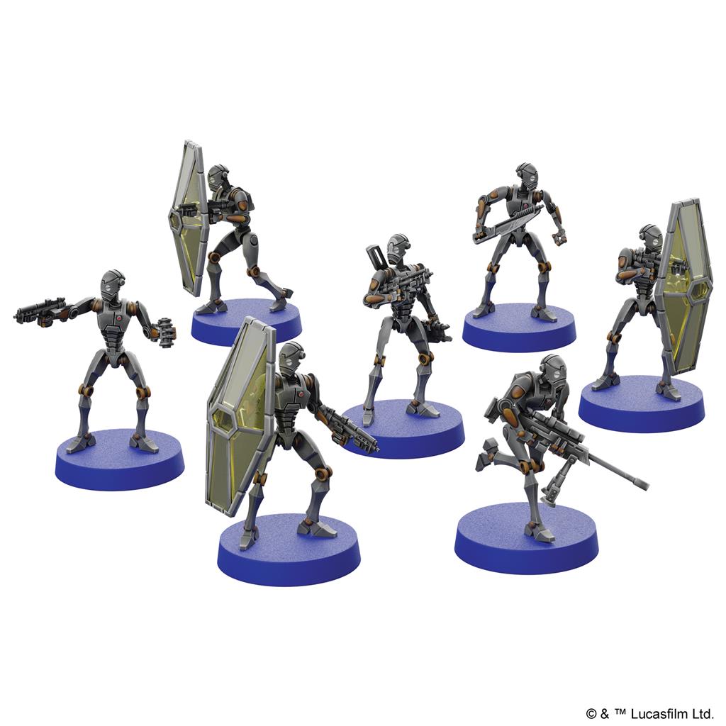 Bx Commandos Types SW Legion: BX-series Droid Commandos Unit Expansion