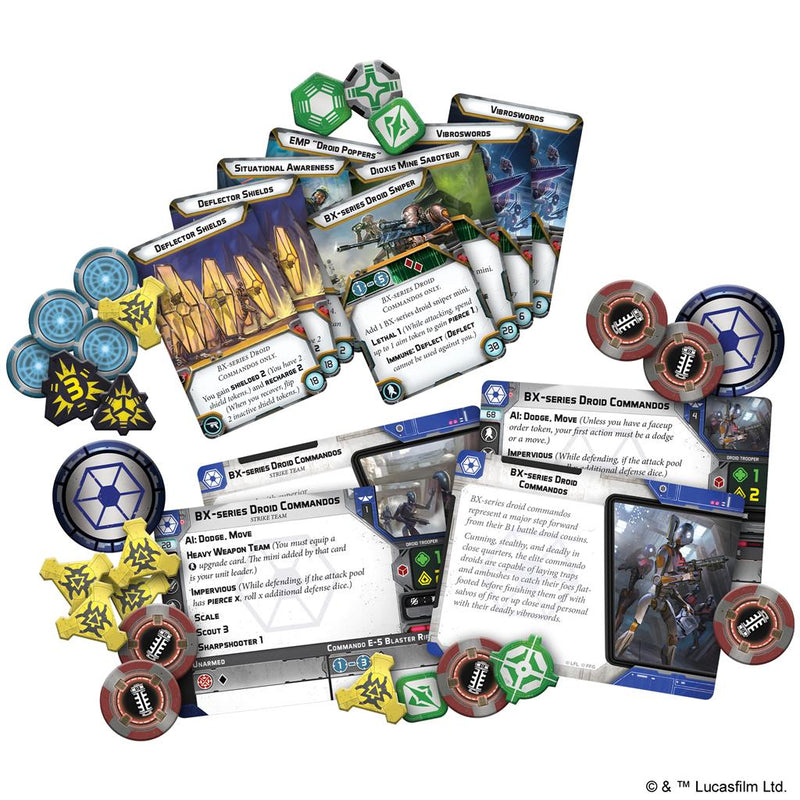 SW Legion: BX-series Droid Commandos Unit Expansion