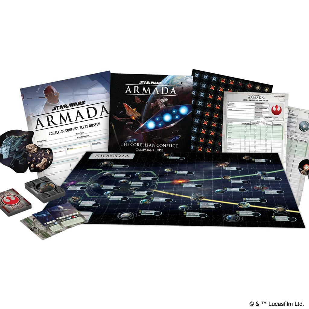 Star Wars Armada: The Corellian Conflict MKQEKSFGNE |43351|