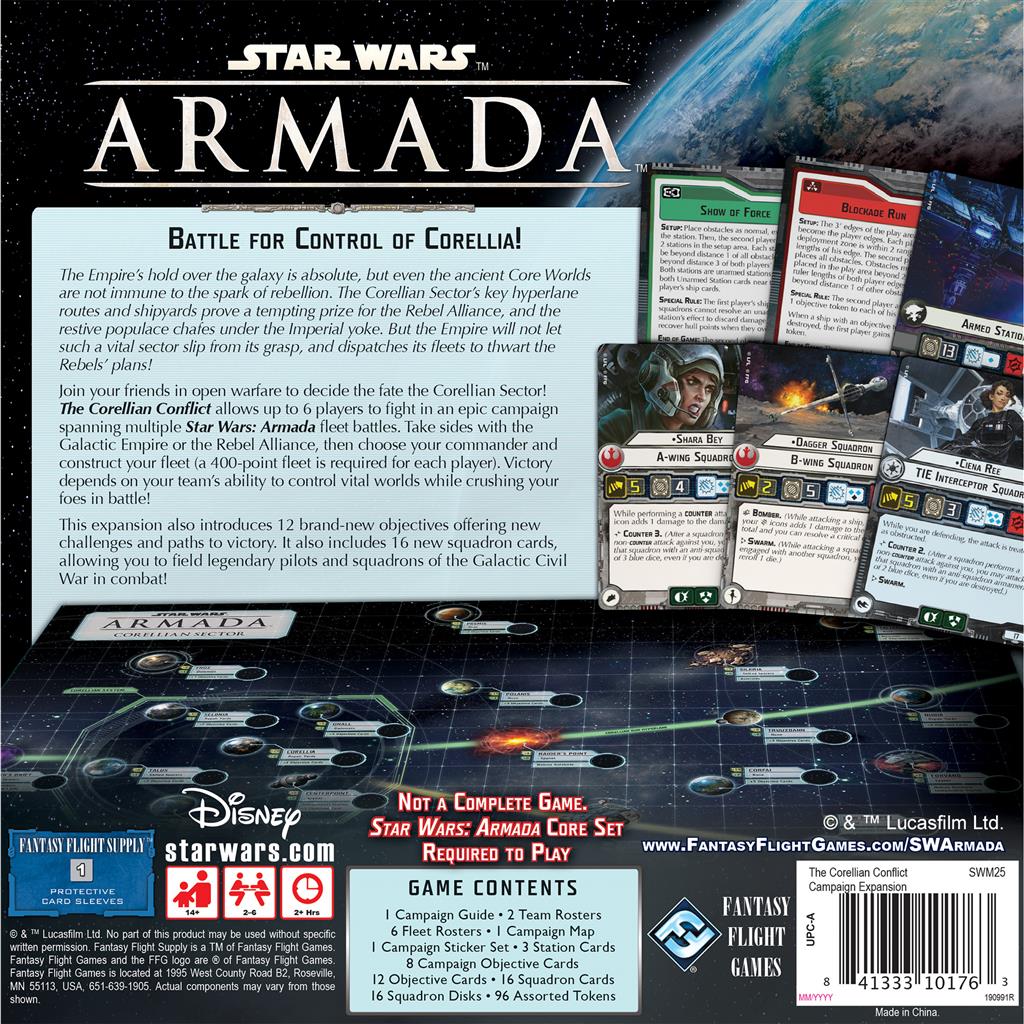 Star Wars Armada: The Corellian Conflict MKQEKSFGNE |43350|