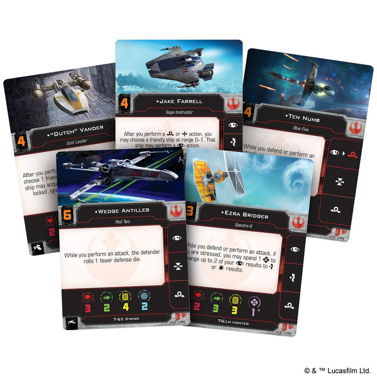 X-Wing 2nd Ed: Rebel Alliance Conversion Kit MKLYPQ3LB1 |43455|