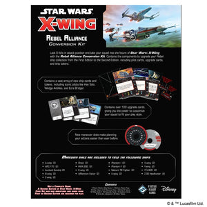 X-Wing 2nd Ed: Rebel Alliance Conversion Kit MKLYPQ3LB1 |43454|