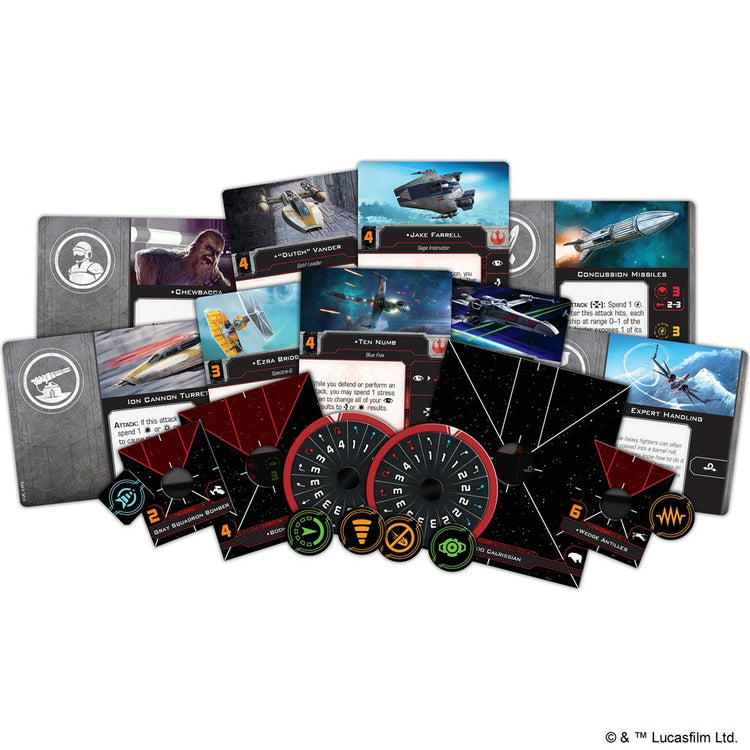X-Wing 2nd Ed: Rebel Alliance Conversion Kit MKLYPQ3LB1 |43456|