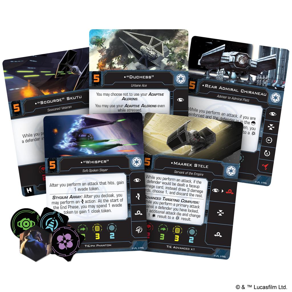 X-Wing 2nd Ed: Galactic Empire Conversion Kit MKQETU90HB |43460|