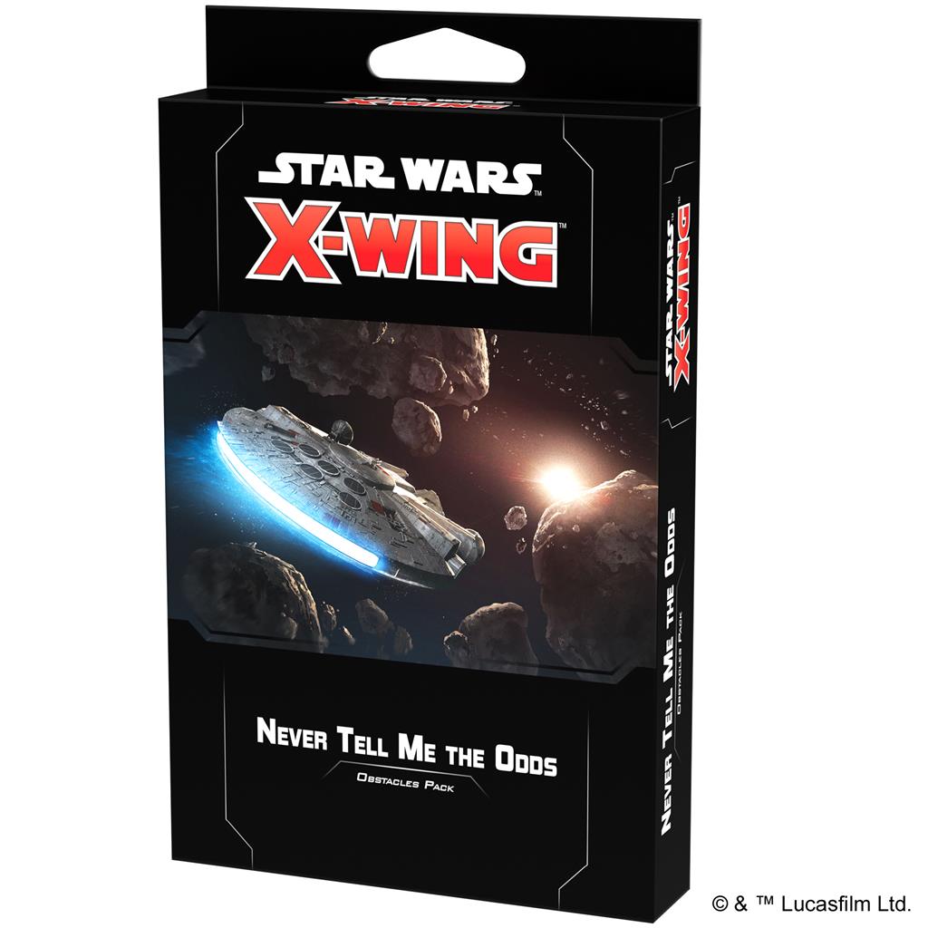 X-Wing 2nd Ed: Never Tell Me the Odds Obstacles Pack MKTT117GXU |43525|