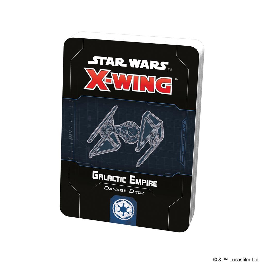 X-Wing 2nd Ed: Galactic Empire Damage Deck MKCOEAN1UB |43553|