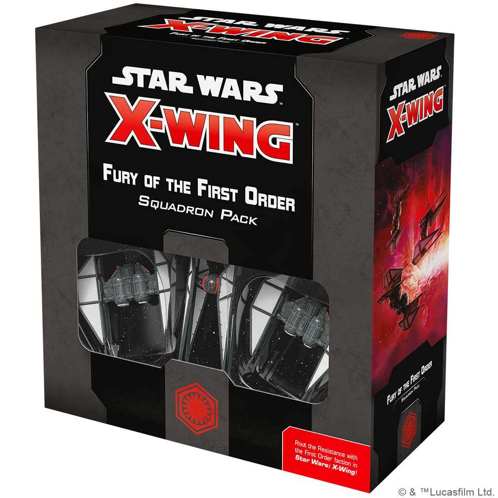 X-Wing 2nd Ed: Fury of the First Order Squadron Pack MKCIHO97WT |43603|