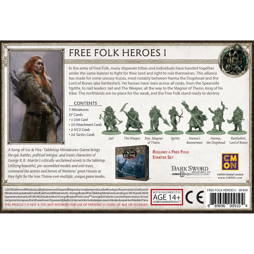 SIF: Free Folk Heroes Box 1 MKJT19WXOF |44037|
