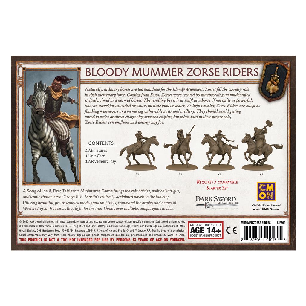 SIF: Bloody Mummer Zorse Riders MKMW5LXHWS |44055|