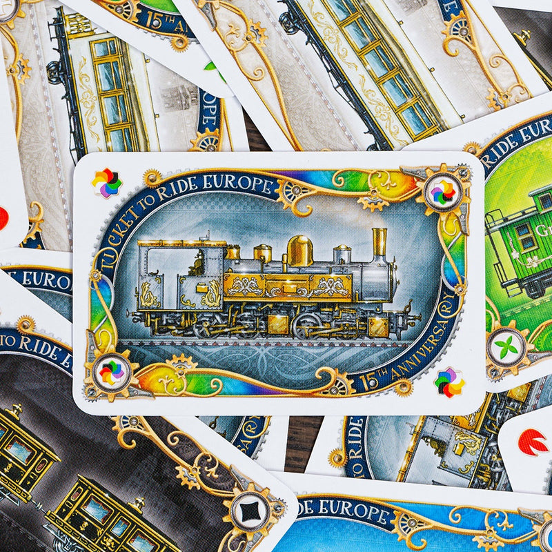 Ticket To Ride Europe – Strategisches Zug-Brettspiel Für 2–5 Spieler, Ab 8 Jahren, Spieldauer 30–60 Min. – Europa-Karte Im Frühen 20. Jh. Ticket To Ride Europe – Strategisches Zug-Brettspiel Für 2–5 Spieler, Ab 8 Jahren, Spieldauer 30–60 Min. – Europa-Karte Im Frühen 20. Jh.