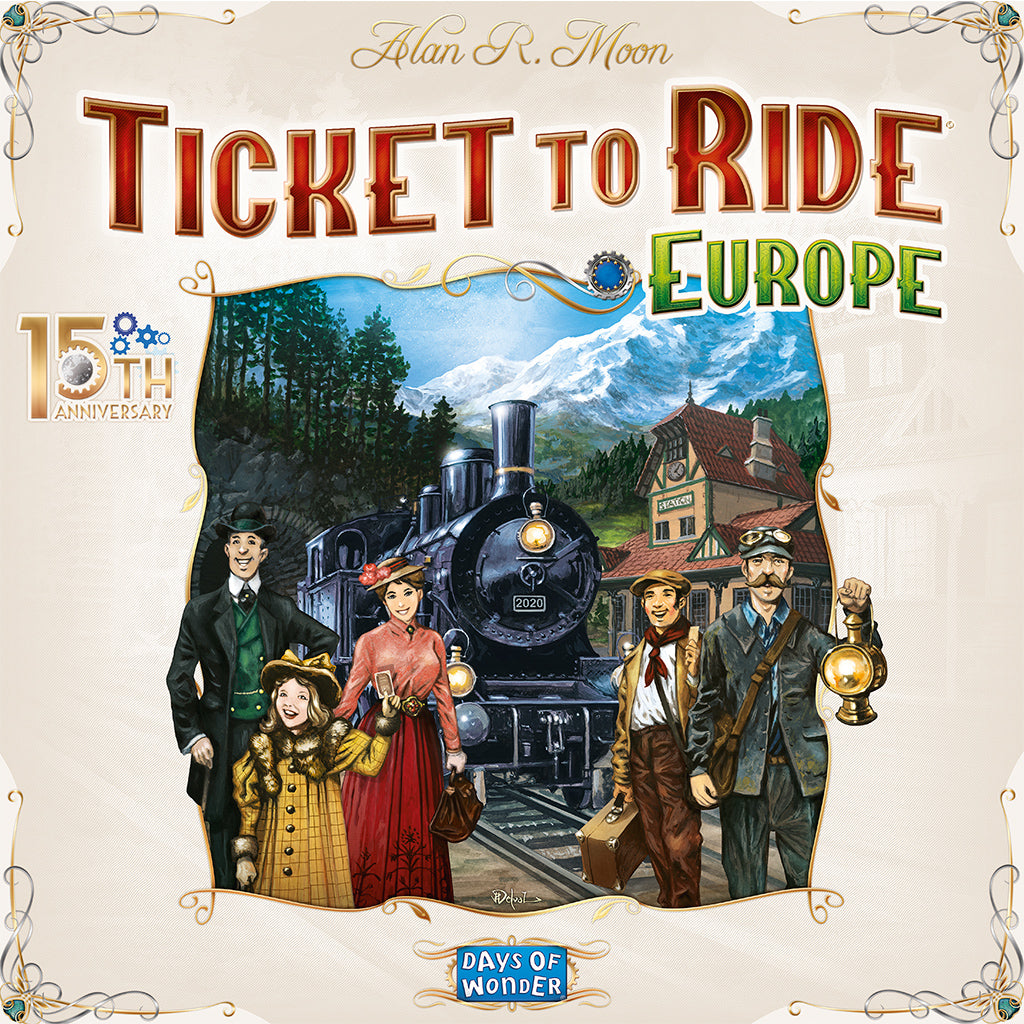 Ticket to Ride: Europe 15th Anniversary MKZCYA0NXQ |0|
