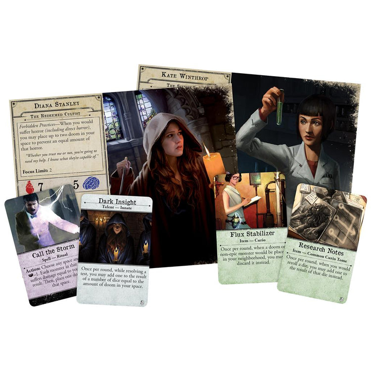 Arkham Horror Dead of Night Expansion