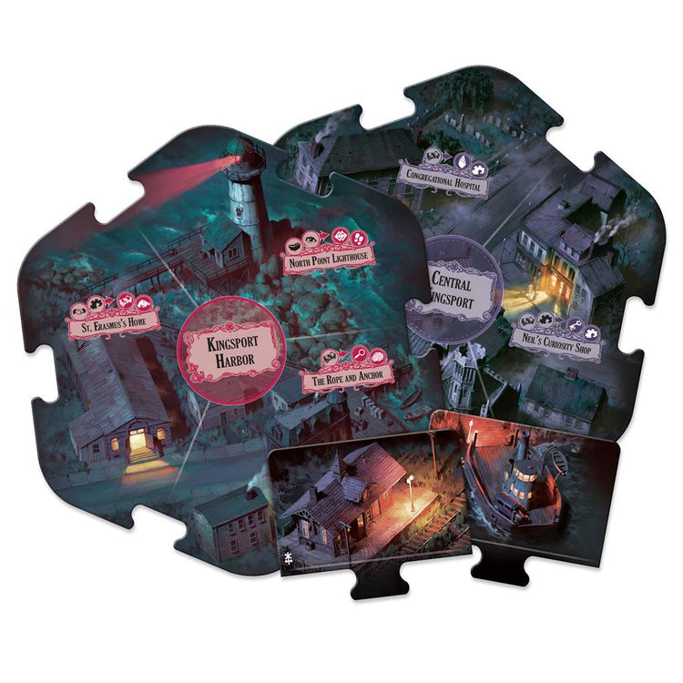 Fantasy Flight Games Horror a Arkham gioco di vassoio V3 4 Terrori n Fantasy Flight Games Horror a Arkham gioco di vassoio V3 4 Terrori n