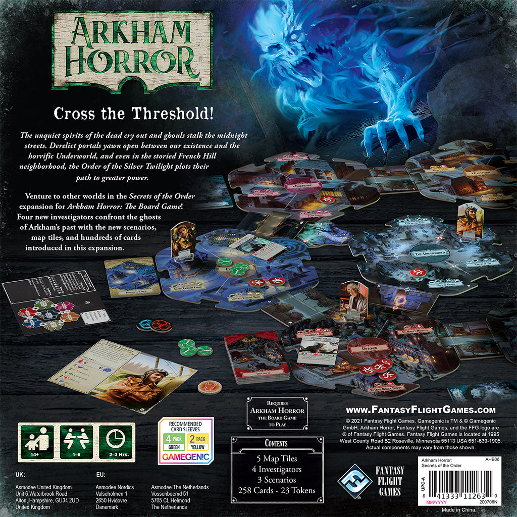 Arkham Horror: Secrets of the Order MKG8PHLNFZ |44495|
