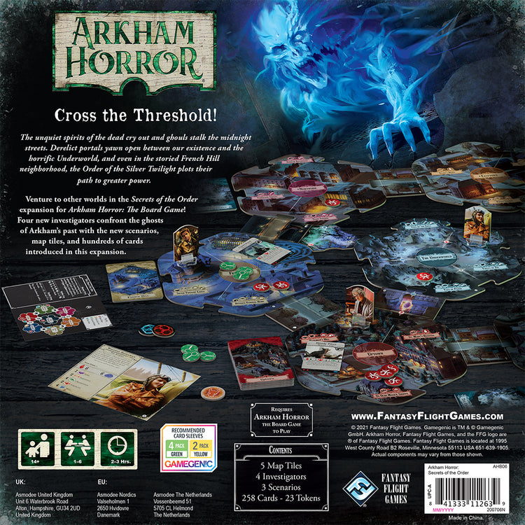 Arkham Horror: Secrets of the Order MKG8PHLNFZ |44495|