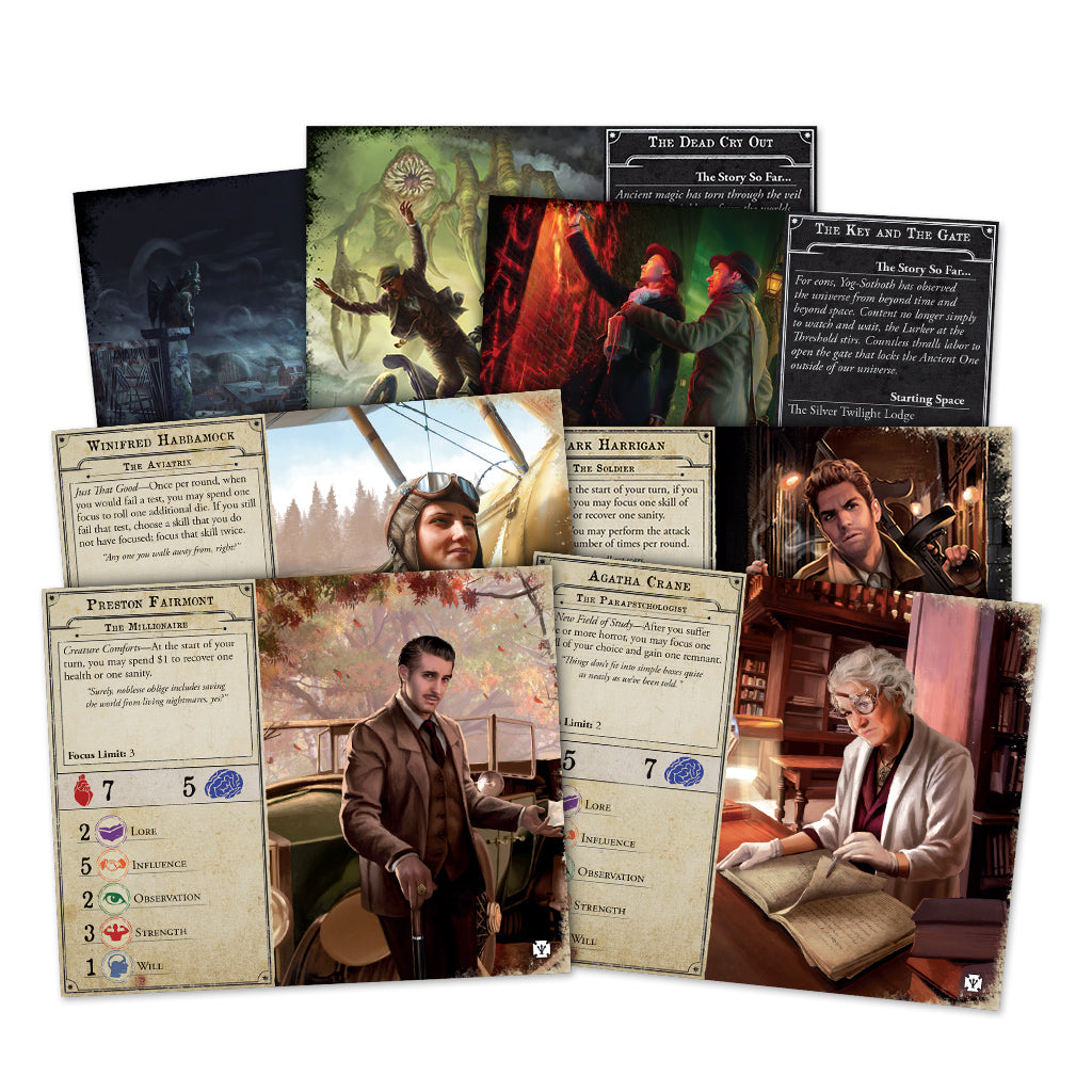 arkham horror card game play order (2nd edition) Complete rules reference Four more investigators join the party Let's Play Arkham Horror 3rd: